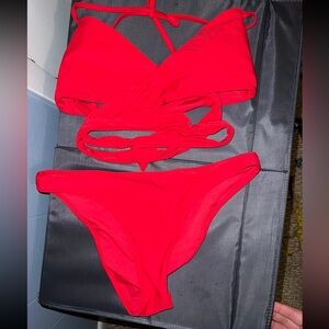 Aerie wrap waist bikini